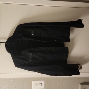 TNG Blk jean jacket size L